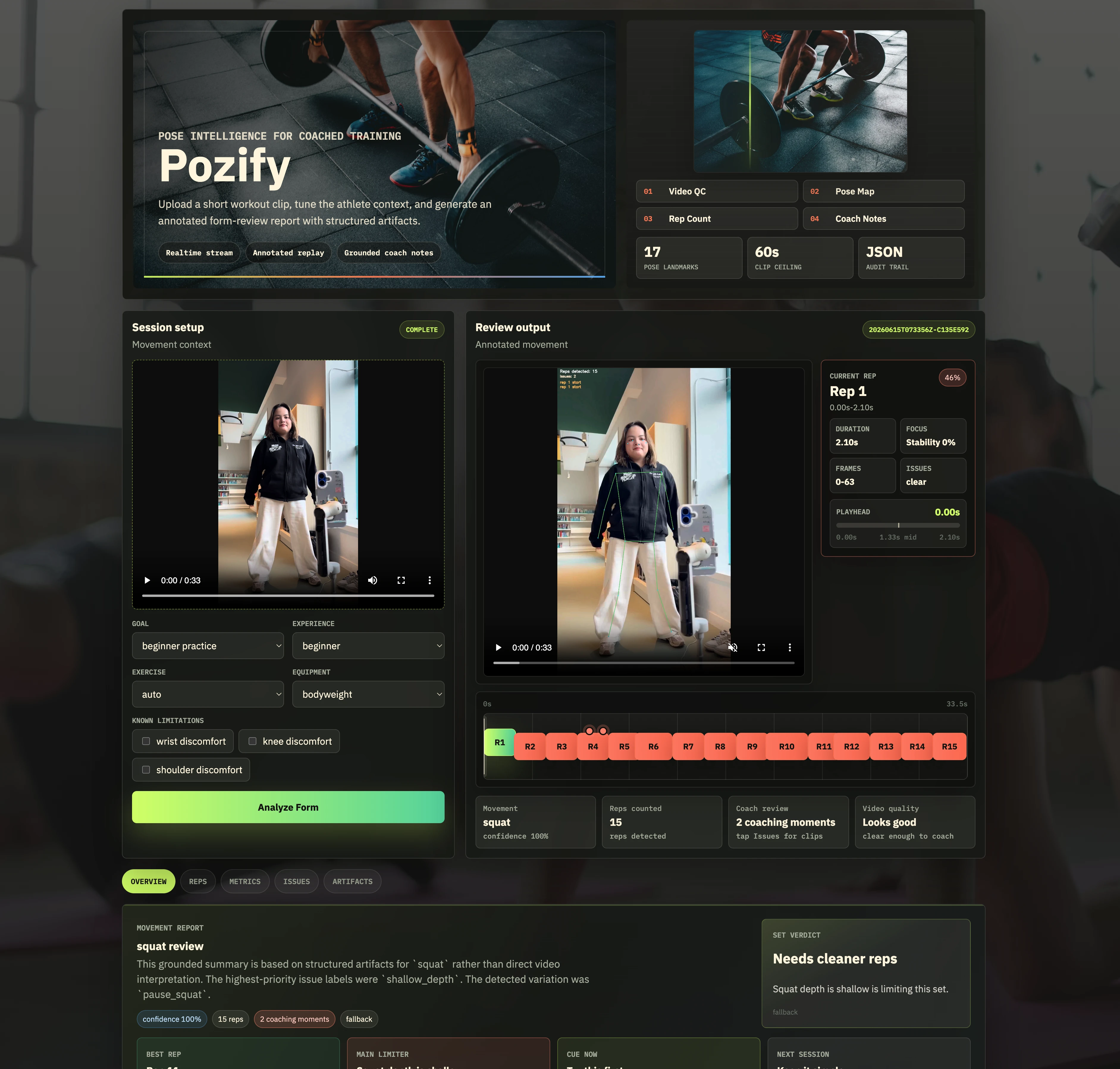 Introducing Pozify for the Build Small Hackathon